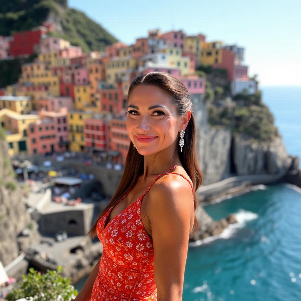 Мирослава Dolce Vita in Liguria