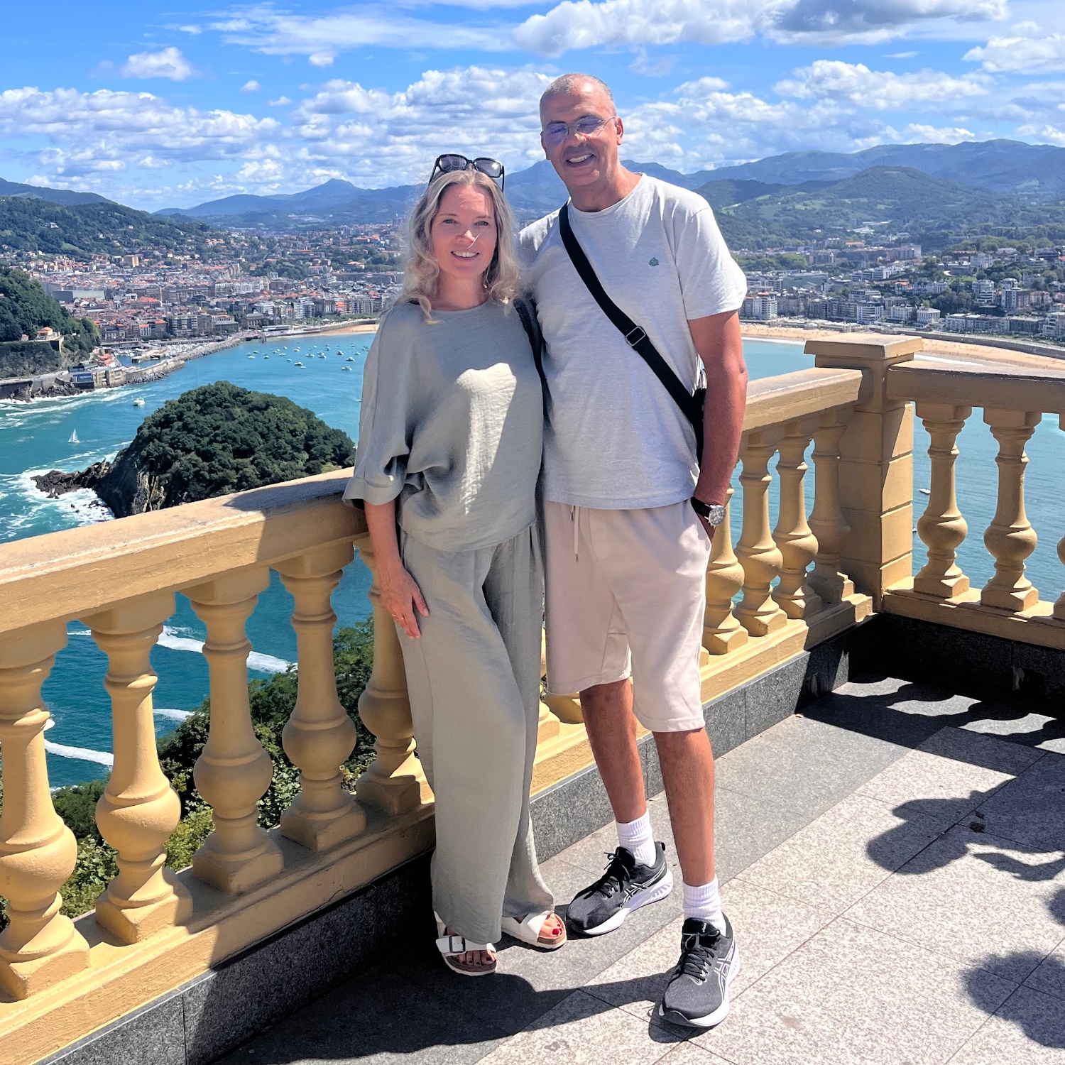 Хишам и Елена Гиды в Рабате