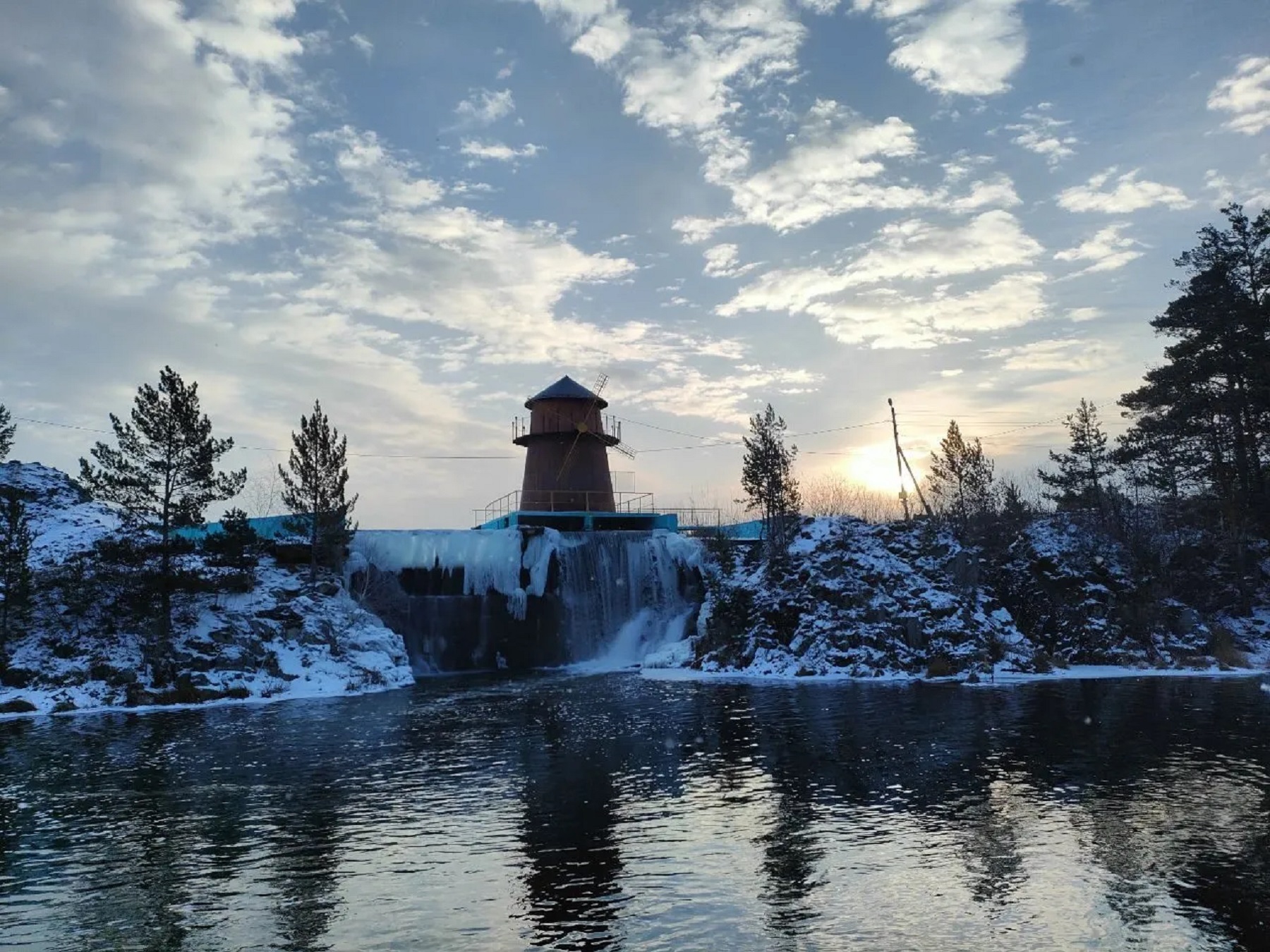 К Карпысакскому водопаду из Новосибирска