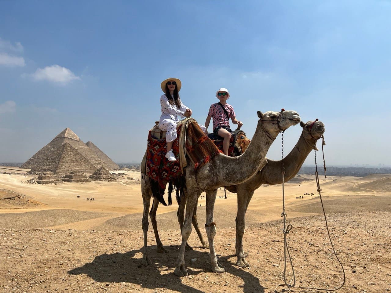 Туристы в Гизе