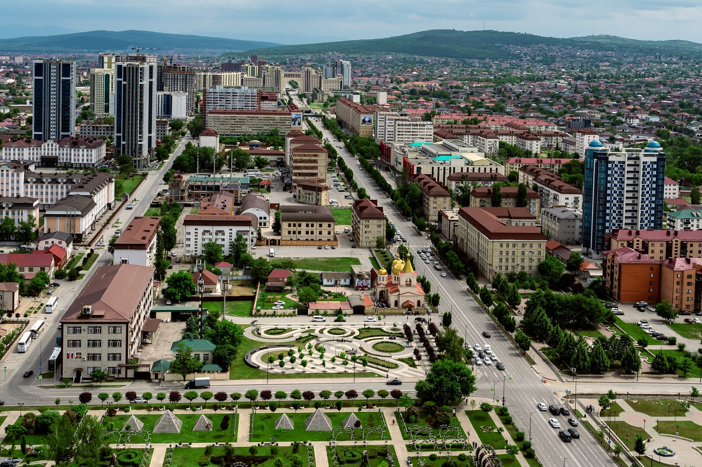 грозный город