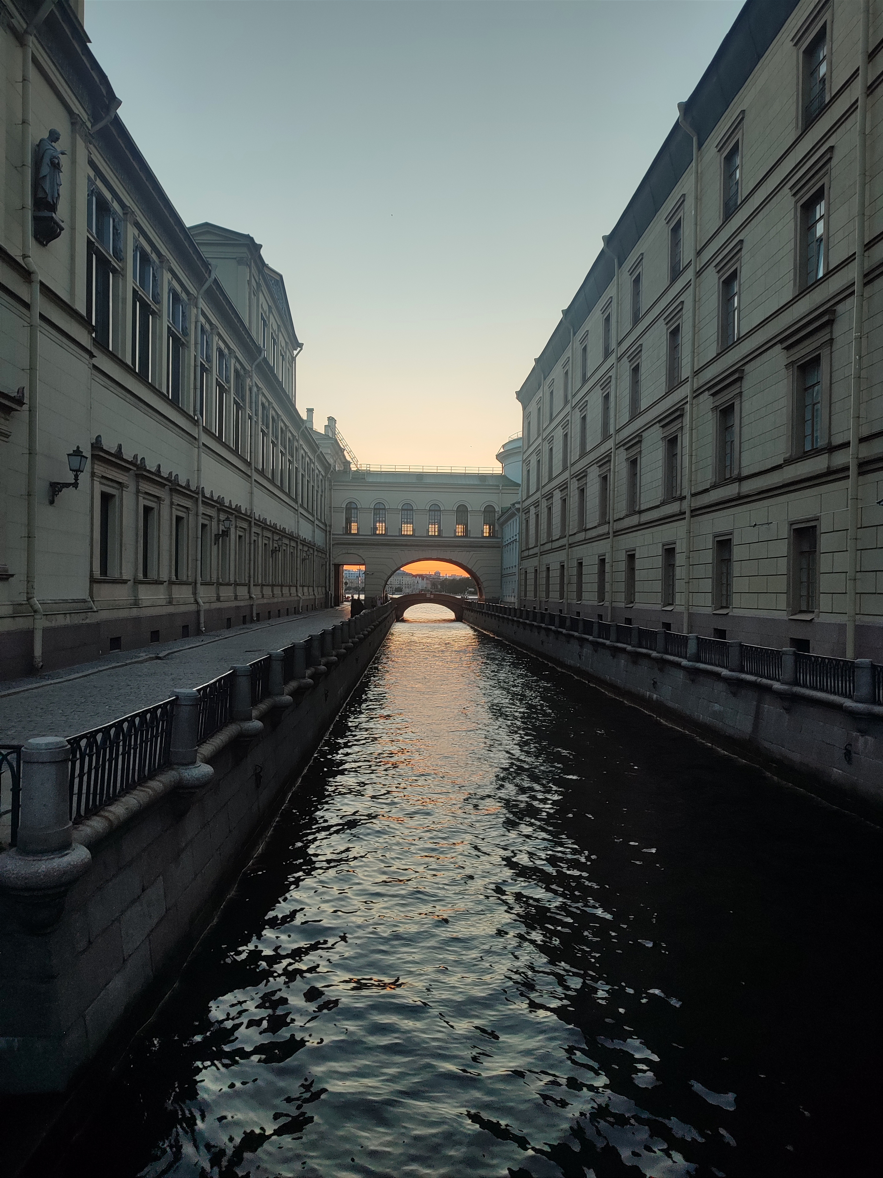 Ночной Петербург и разводные мосты