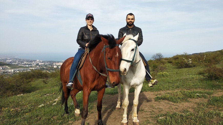 Конная прогулка к вершине Тепе-Оба