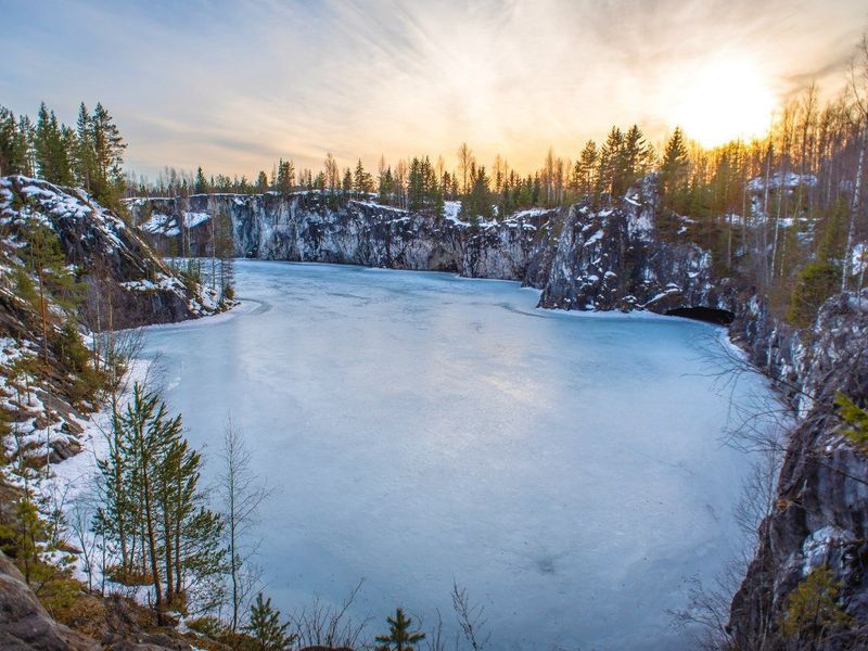 Групповая экскурсия в горный парк Рускеала (18/18)
