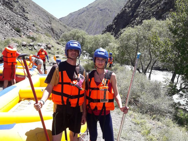 Рафтинг по реке Чилик (5/7)