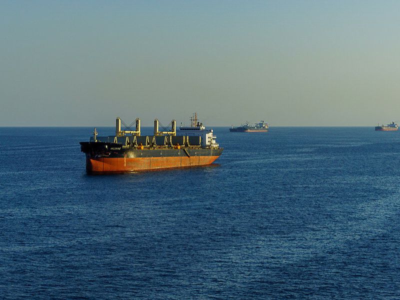 Морская прогулка к сухогрузу РИО (9/9)