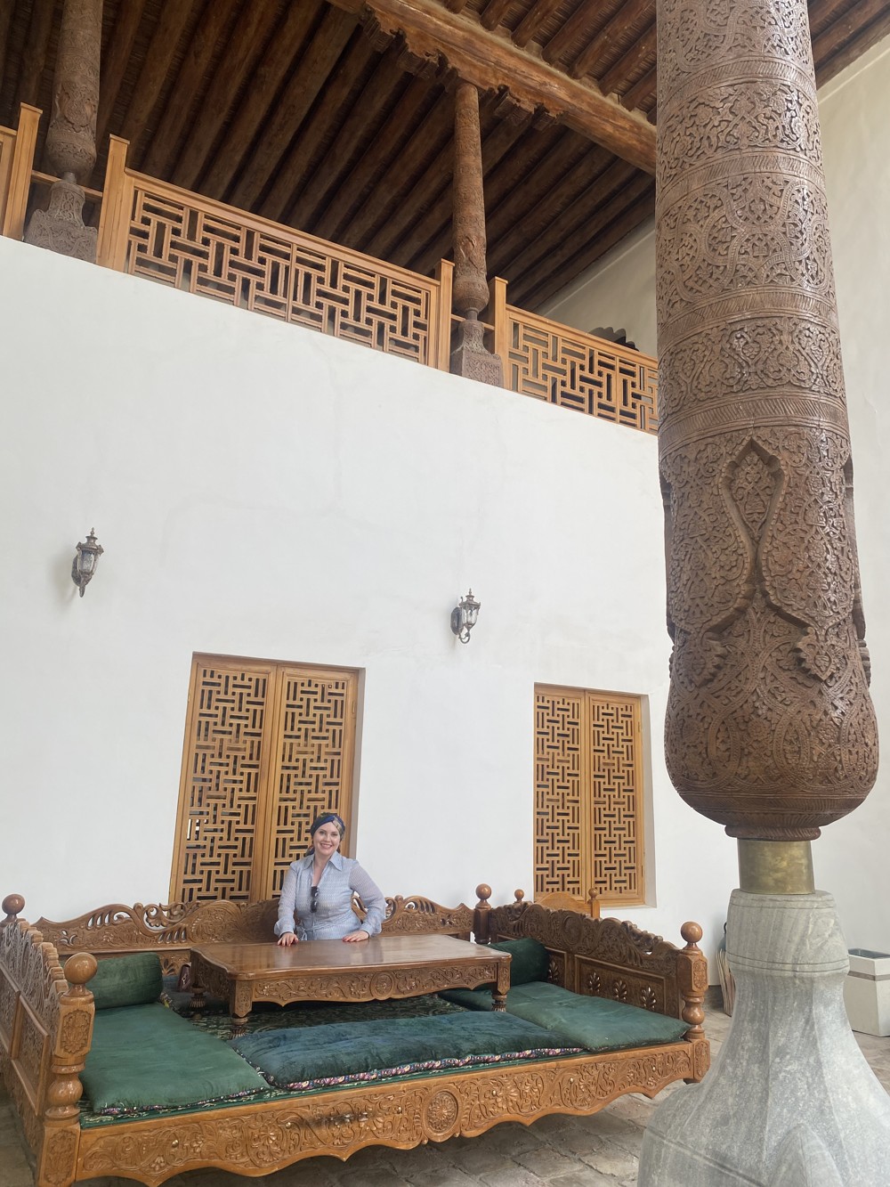 Летние дворцы и закат в пустыне Каракум (4/7)