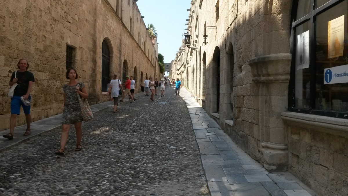 Античный акрополь Линдоса + средневековый Родос (4/13)