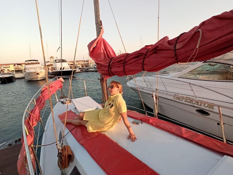 Морская прогулка на парусной яхте (7/10)
