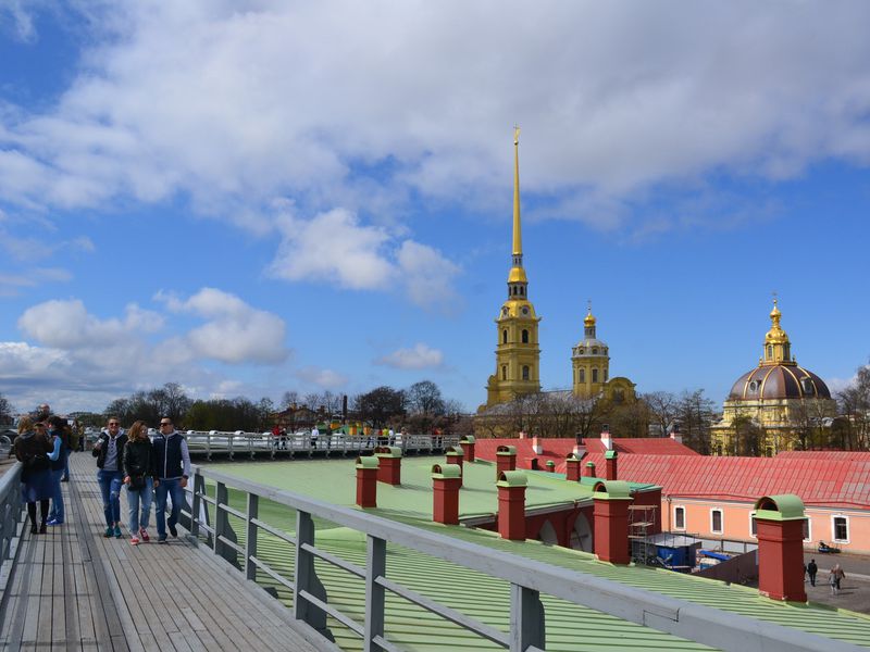 Петропавловская крепость — от тоннелей до крыши (10/10)