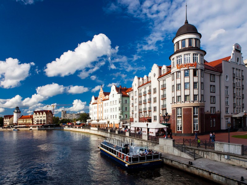 Речная прогулка от центра Калининграда к кирхе Арнау (6/6)