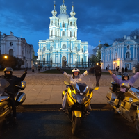 Фото отзыва 1: экскурсия "На мотоцикле по сердцу Северной столицы!"