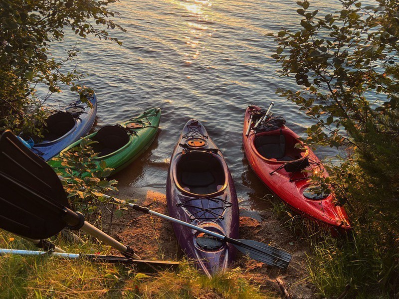 Перезагрузка на озере Лососинское с проживанием в глэмпинге с панорамными окнами (12/13)
