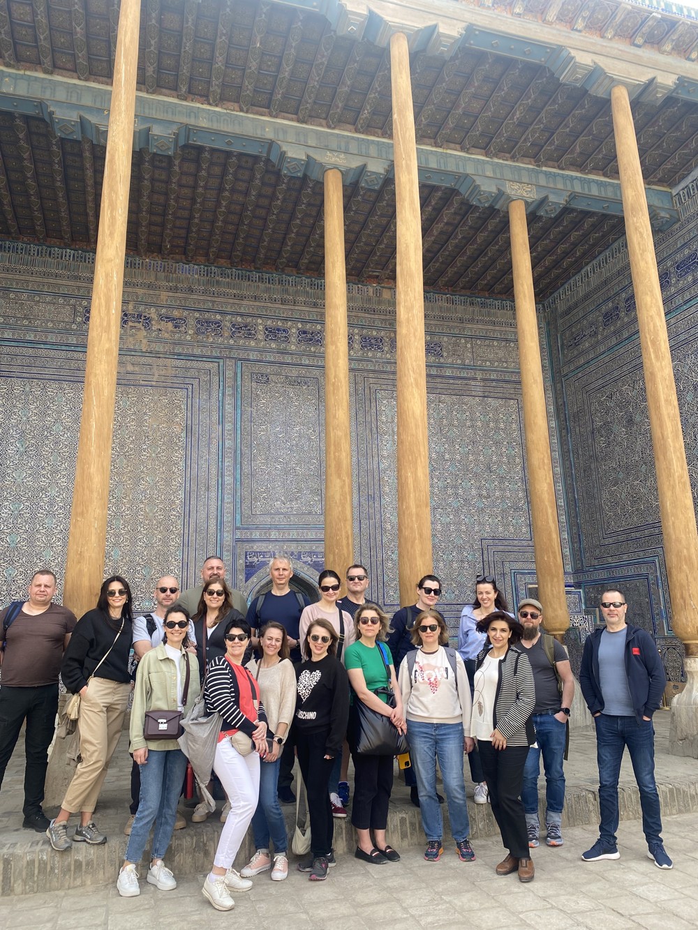 Летние дворцы и закат в пустыне Каракум (5/7)