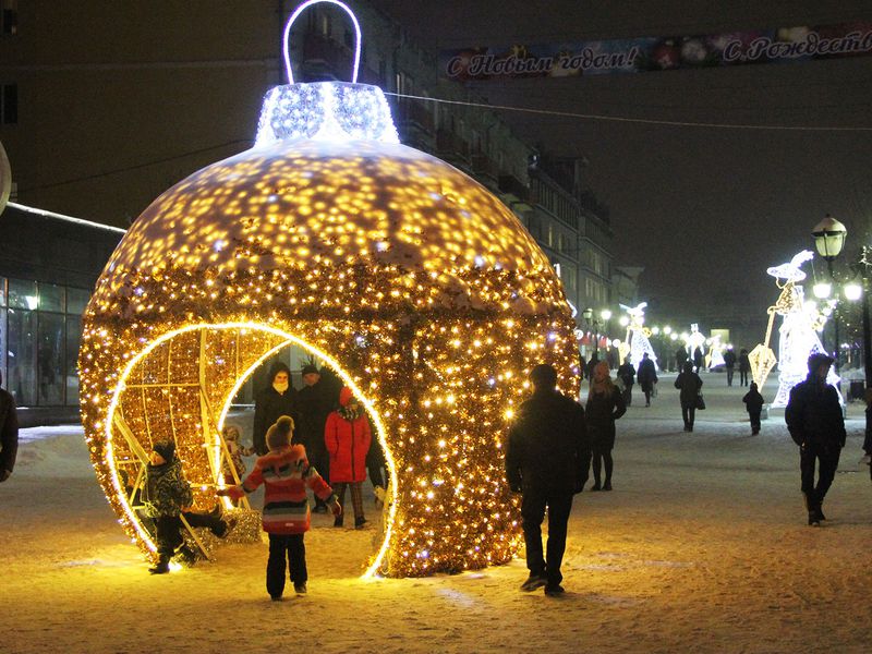 Новогодний Брянск (8/8)