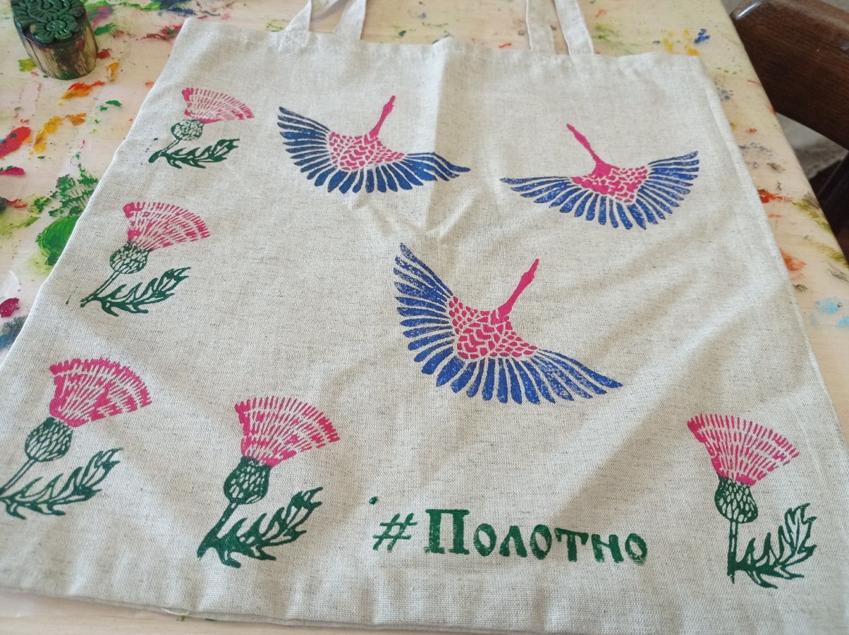 Сумка-шоппер своими руками: мастер-класс по набойке на ткани 🧭 цена ...