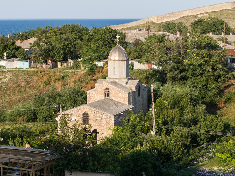 церковь иоанна предтечи, керчь 9 век. древние храмы крыма. николая чудотворца. крым храм крещения владимира. церковь иоанна предтечи керчь.