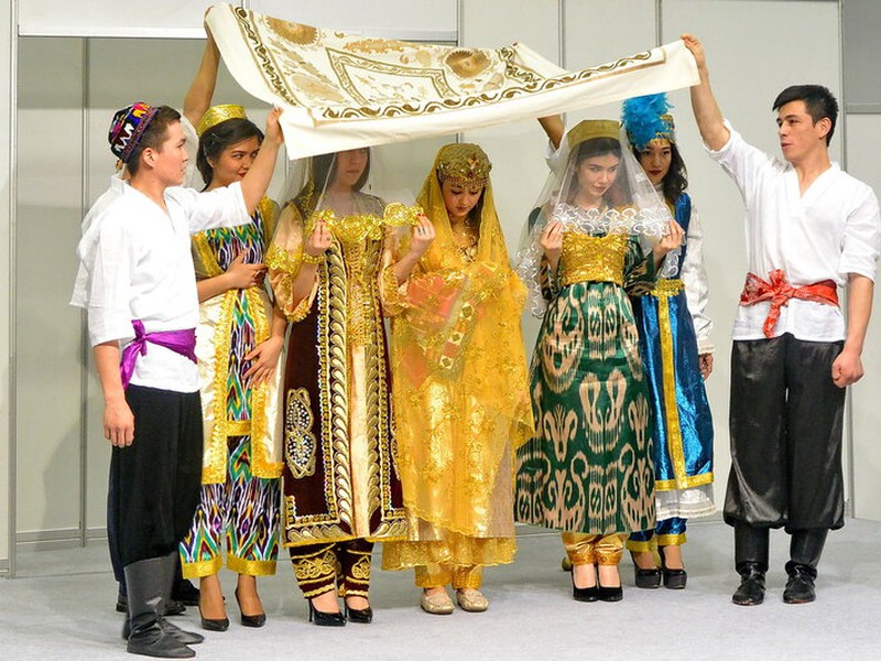 Узбекская свадьба в ресторане (4/6)