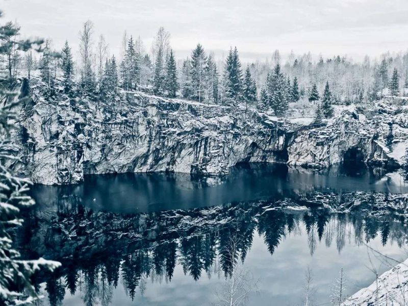 Групповая экскурсия в горный парк Рускеала (14/18)